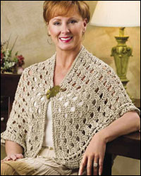 Lovely Ruffles Shawl, page 36
