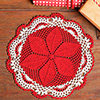 Poinsettia Passion Doily